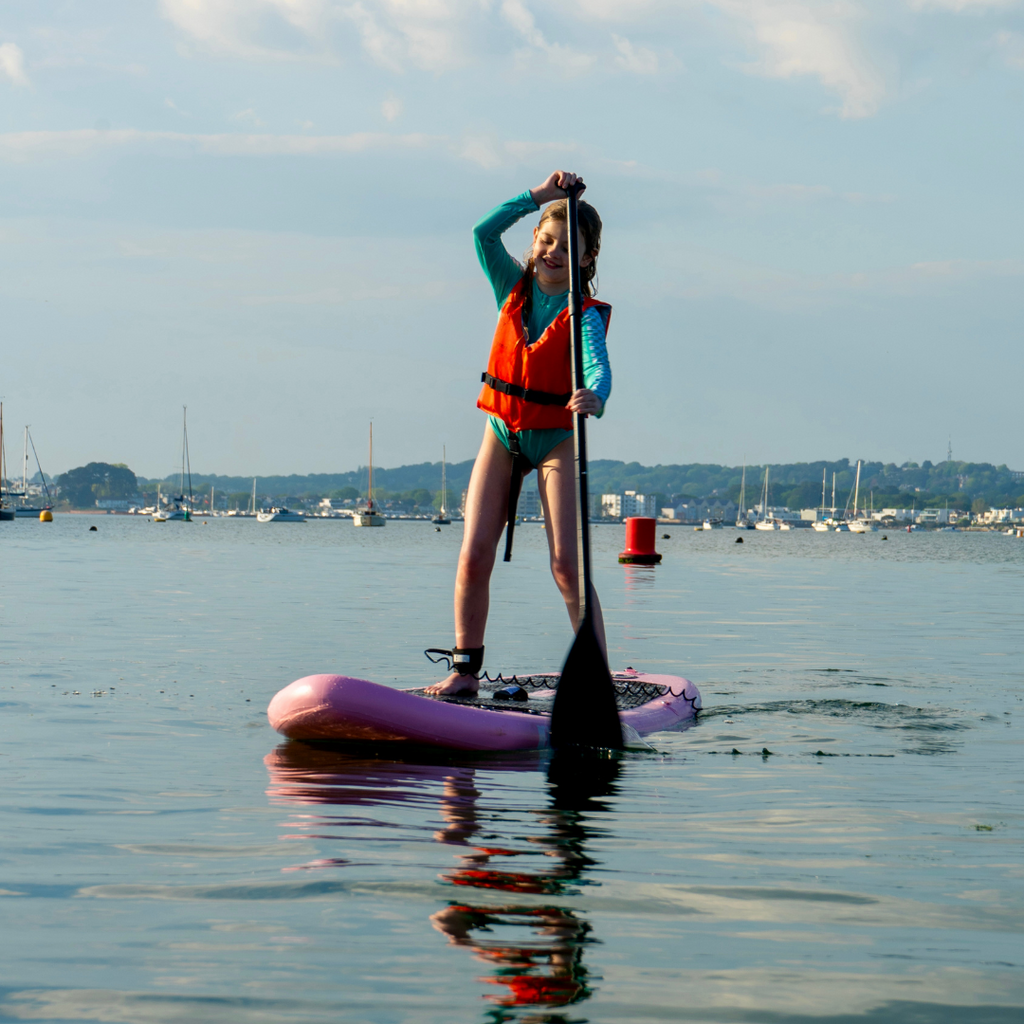 Beachbum Kids OG Paddle Board Full Kit – Inflatable SUP Set