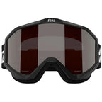 Bliz Liner Black White Logo Goggle Orange Silver Mirror Lens