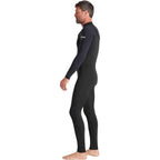 C-Skins NuWave Session 4/3mm Mens GBS Chest Zip Black / Black
