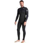 C-Skins NuWave Session 4/3mm Mens GBS Chest Zip Black / Black