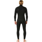 Rip Curl Dawn Patrol Pro Chest Zip 4/3mm Wetsuit Black