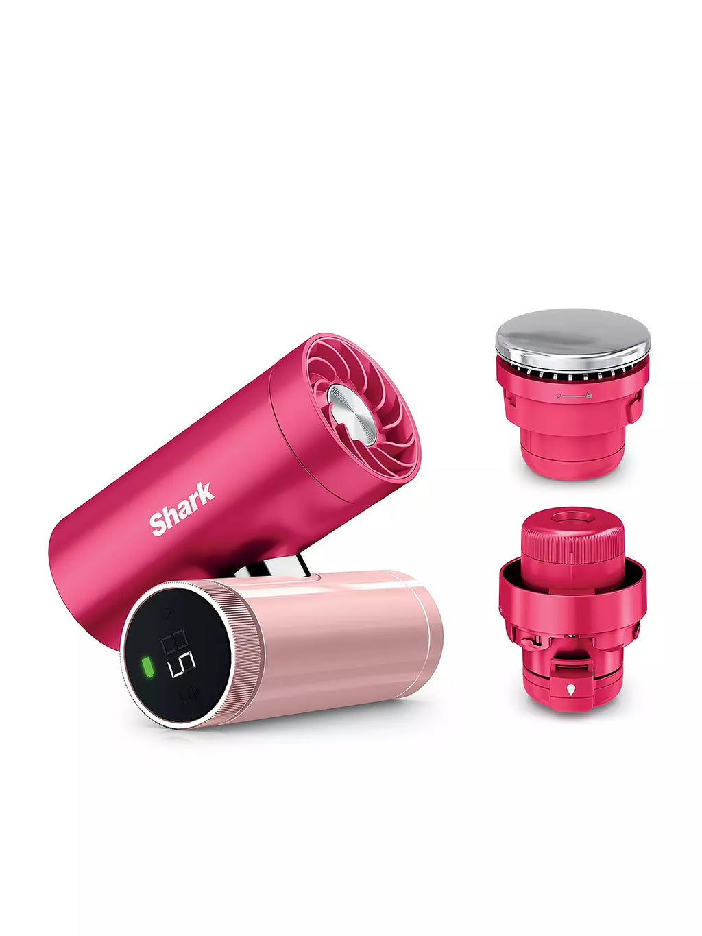 SHARK ChillPill FA022UKPK 3-in-1 Fan, Mist & InstaChill System - Dragon Fruit