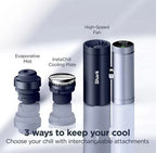 SHARK ChillPill FA022UK 3-in-1 Fan, Mist & InstaChill System - Carbon